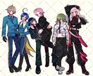 シンプル可愛い＆綺麗な瞳のイラストお描きします SNSアイコンやヘッダー、TRPG立ち絵などにどうぞ！ イメージ3
