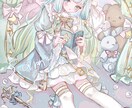 商用利用無料、修正何度でも◯可愛く綺麗に描きます アイコン、立ち絵、一枚絵、ミニキャラを可愛くお描きします イメージ2