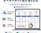 予算警報・家族別集計つき家計簿Excel作成します 家族別・予算別に見える！挫折しない家計簿 イメージ1