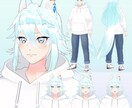 3D化の夢、現役vtuberが叶えます vroidなのでコスパ◎！絵柄の完全再現が持ち味です！ イメージ4