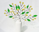 お部屋を華やかに！ワイヤーフラワーを作ります 透明感あふれる繊細なアレンジフラワーを制作します イメージ4