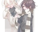 ダーク系、ポップ系のイラスト作成します ※複数人分キャラ作成、又は作業量の多いもの専用です。 イメージ9