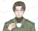 クール｜優しい男性アイコン｜配信｜イラスト描きます アカウントを優しい雰囲気かつクールに｜サムネや挿絵・表紙にも イメージ8