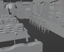 配信用の背景3D素材作成します あなただけのお部屋作成してみませんか？ イメージ4