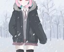 アイコン、一枚絵、、夢絵、立ち絵、などお描きします 可愛い女の子のイラストお描きします イメージ2