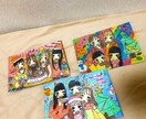 色紙や紙に似顔絵描きます 贈り主の素敵な気持ちが伝わる温かい絵を描きます‪‪☺︎‬ イメージ7