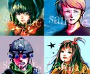 SNS用アイコンを作成します 個性的なアイコンで差をつけたい方にオススメです☆ イメージ1
