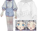 キャラクター立ち絵を描きます 自創作やキャラシ、TRPGなどに！ イメージ3