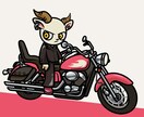 ちょっとヤンチャでポップなイラスト描きます テレビイラストも描くイラストレーターが個性的な絵を作成！ イメージ4