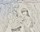 イラスト 似顔絵 何でも描きます 似顔絵、夢絵、動物、筋肉、ご老人、メカなど、お気軽にご相談を イメージ4