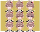 かわいい女性Vtuberモデル制作します キャラデザからモデリング一括無料修正アフターフォロー込み イメージ7