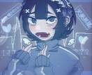 天使界隈?!ウルフや姫カットの男女,中性描けます 天使界隈や地雷系の男女と中性の人物,人外を描きます໒꒱*॰ イメージ1