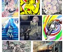質感を意識した高クオリティな絵を描きます 動画のやゲーム、小説の表紙などで使える一枚絵を提供致します。 イメージ9