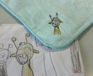 子供の絵を布製品に刺繍します 今しか描けない想いを刺繍で未来へ残す イメージ3
