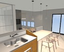 短期間で住宅の内観CGパースを作成します 【お客様・業者様OK】理想の住空間を3Dで具現化します！ イメージ5