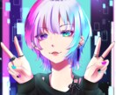 ご希望のアイコン制作します 女の子、イケメンな男性キャラも描けます！スイーツも得意です！ イメージ9
