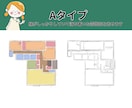平面図をおしゃれで優しい手書きタッチに仕上げます 【先着５名様限定価格❗️】線画＋カラーセットでお得！ イメージ4