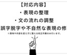 あなたの文章を読みやすく整えますます 意味を変えず、自然で伝わる文章に校正します イメージ3