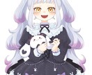 キャラクター単体イラストを制作いたします ライブ活動に使用出来る単体でも見栄えするイラスト！ イメージ5