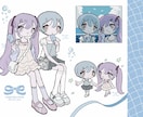 ふんわりかわいいイラストお描きします MV,サムネ,立ち絵,グッズに◎ イメージ9