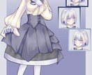 キャラクター立ち絵作成致します あなたのキャラクターを可愛くお仕立てします！ イメージ3