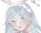 透明感のあるイラスト描きます SNSアイコンやTRPG立ち絵におすすめ イメージ1