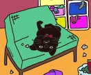 カラフルなペットのイラスト描きます ペットの写真はいっぱいあるけどイラストって意外と無い！ イメージ1
