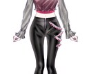 VTuber様向けキャラデザ・イラスト制作します 初心者OK！オリジナルキャラクターのデザイン＆パーツ分け イメージ4