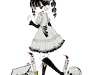 デフォルメテイストでイラスト制作いたします 今風エモめの絵柄で、SNSアイコンから背景まで描きます！ イメージ7