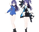 美少女3Dモデル制作します あなたのオリジナルキャラクターを立体化したい方へ イメージ5