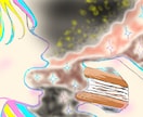 可愛い雰囲気、柔らかい雰囲気の似顔絵描きます 大切な人と大切なものも一緒に描けます！着ぐるみ風、デフォルメ イメージ8