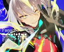 目を引くかわいいハーフイラスト制作します 女の子イラストはお任せください イメージ3