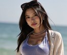 お好みのアバター作成、要望に合わせて構図変更します 最新AIを駆使し顔のデータを保管、同じ人物で様々な写真を イメージ7