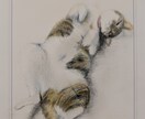 愛猫の似顔絵、作成いたします あのひとにも、あなたにも、寄り添える喜びを イメージ4