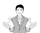 好感度が上がる似顔絵イラストを描きます ちょっと使いにくいけどなんか笑えて、好感度アップ間違いなし！ イメージ2