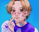 なんでもイラスト描きます SNSアイコン配信動画のイラストあなたの推しも描きます!! イメージ2