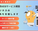 個人・法人向け／新規WEBサービスを構築いたします アイディアベースからでもOK！短納期・低コストで開発します！ イメージ1