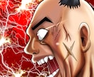 新装版バキ風の横顔を描きます アイコンやファンアートプレゼントなど様々用途にご活用ください イメージ2