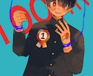 最短2日！様々なイラスト制作いたします アイコン、立ち絵、歌ってみた、キャス画などにぜひ！ イメージ1