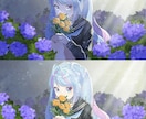 動画用/複数枚のイラストを描きます 動画に使える立ち絵、胸上、SDなど【3枚以上から】描きます！ イメージ8