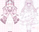 衣装デザインを制作します 可愛いオリジナル衣装をデザインします! イメージ2