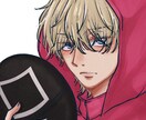 ゲーム用/SNS用アイコンます かわいいからかっこいいまで様々な種類のイラストを描きます イメージ2