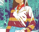 レトロな背景・人物、イラスト描きます レトロコミックな雰囲気でちょっぴり懐かしさを感じたい方へ イメージ8