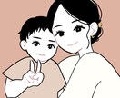 家族やペットと一緒に！イラスト描きます 先生への寄せ書きにもおすすめ！ イメージ9