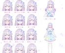 キャラデザからモデリングまで全て制作致します あなたもこれからVtuber！一括でキャラデザ～モデリング！ イメージ3