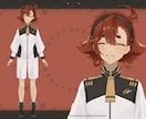 高品質なLive2Dモデルを制作いたします イラストからモデリングまで全てサポート！ イメージ3