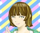 POPで目を引くアイコンお描きします マンガのような手描きイラストをアイコンにしてみませんか？ イメージ4