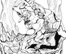 RPG素材、神話モンスターを提供出来ます TRPGやRPG、動画、小説の挿絵にも使えます。 イメージ7