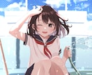 可愛らしい1枚絵製作します 配信用、SNS、記念日などに！ イメージ6