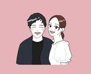 写真を元に似顔絵イラストを作成します お気に入りの写真を提供していただき、イラストを作成します♩ イメージ3